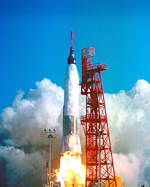 Launch of the Mercury 6 on February 20, 1962
