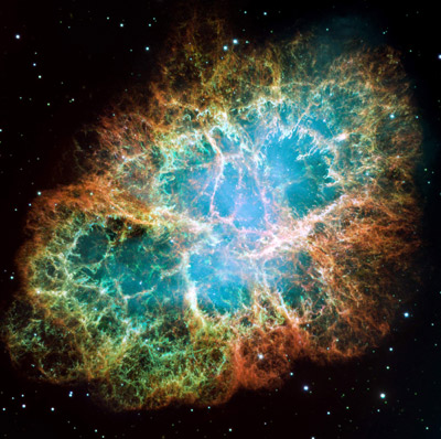 Crab Nebula (courtesy NASA/ESA)